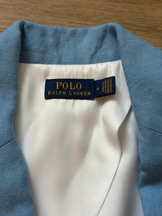 Polo Ralph Lauren 100% linen single-breasted blazer - Picture 6 of 13